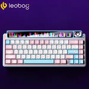 LEOBOG AMG65 Mechanical Keyboard RGB Customized Screen Wireless Bluetooth Three-mode Customized Hot-swap Switches