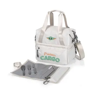 Oniva Mandalorian The Child Halo Gray Tarana Lunch Cooler Bag