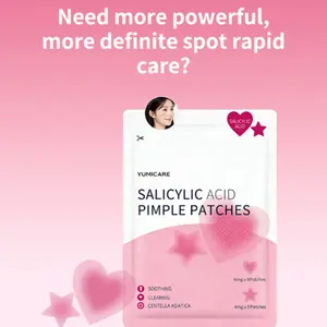 Salicylic Acid Soluble Microneedle Acne Patch | Hydrating, Oil-Control, Anti-Acne, Lightweight Repair & Pus Absorption