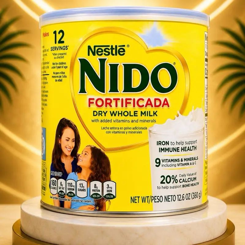 Nestle Nido Fortificada Dry Whole Milk Powder 12.6 oz Nestle Nido Fortificada Dry Whole Milk Powder 12.6 oz