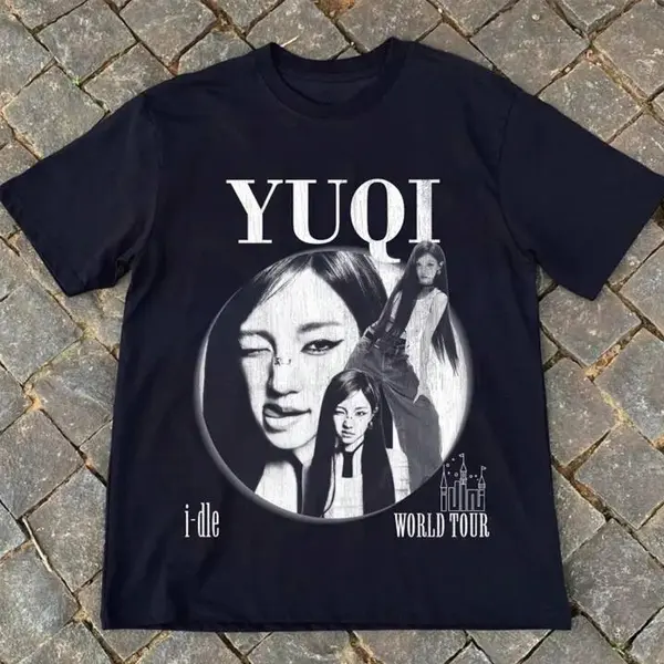 Yuqii Idle T-Shirt, I-DLEE World Tour Syncopation T-Shirt
