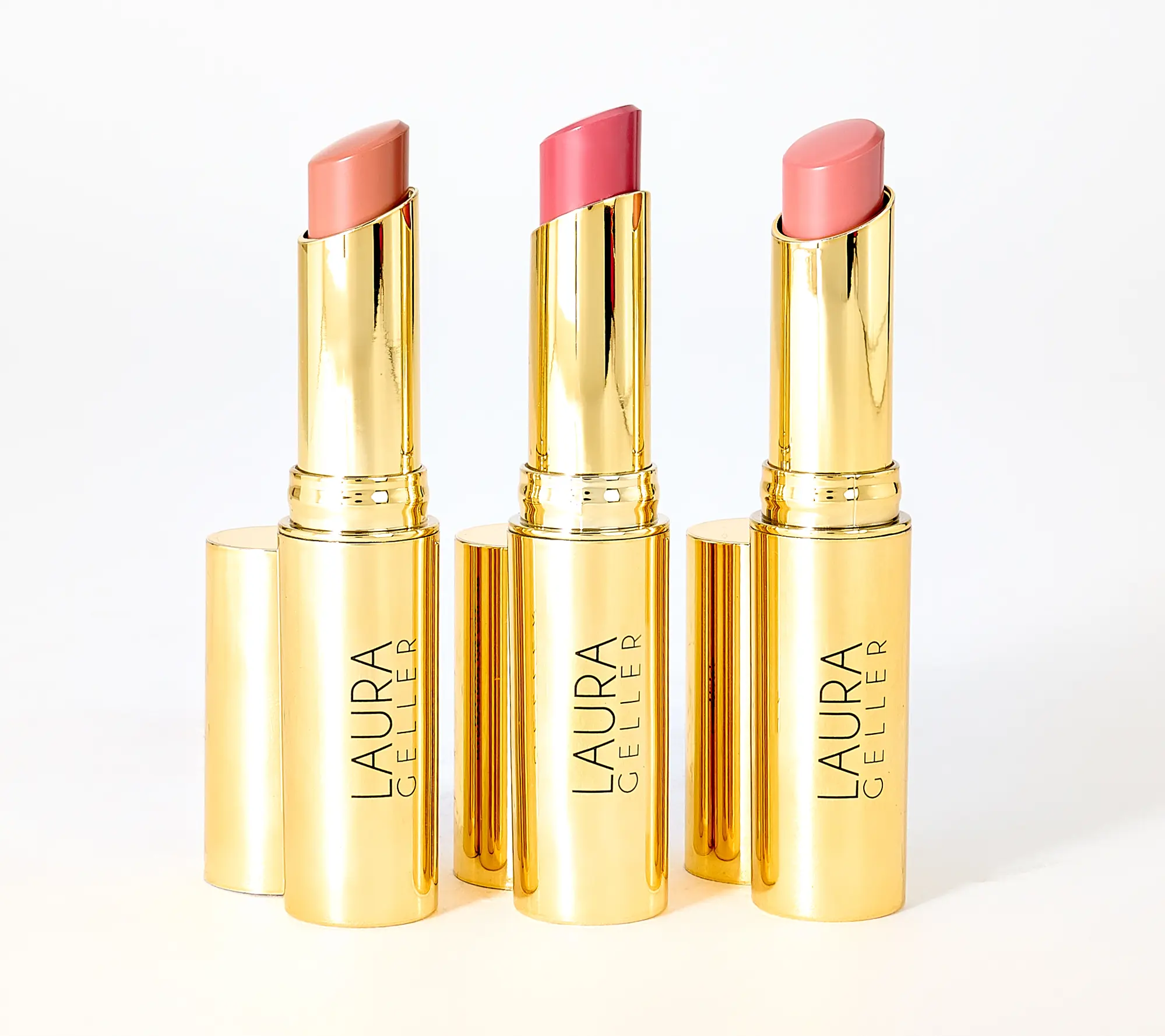 Laura Geller Jelly Balm Trio with Lipstick Case