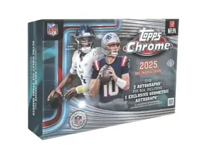 2025 Topps Chrome Football Breaker's Delight Box *MUST BE OPENED LIVE*