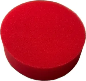 Red round Large soft  diy sponge
