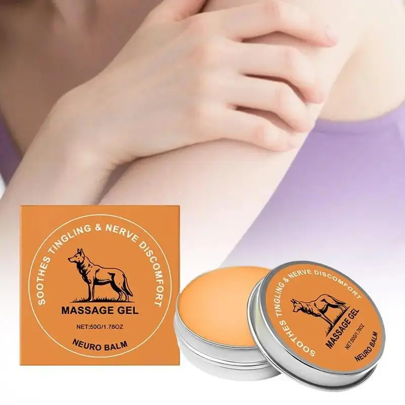3PCS Therawolf Natural Nerve-Relief Balm Fast Acting Knee Shoulder Pain Relief Supports Health Fitness Wellness Body Care Therapy Solution Beauty Personal Care