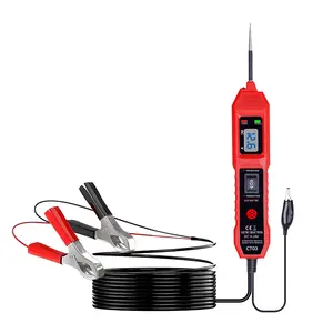 LED Voltage Display Smart Vehicle Circuit Tester, USB Power Digital Multimeter Probe with Alligator Clips, Compatible with 3.5-36V Automotive Electrical Systems, Car Circuit Tester