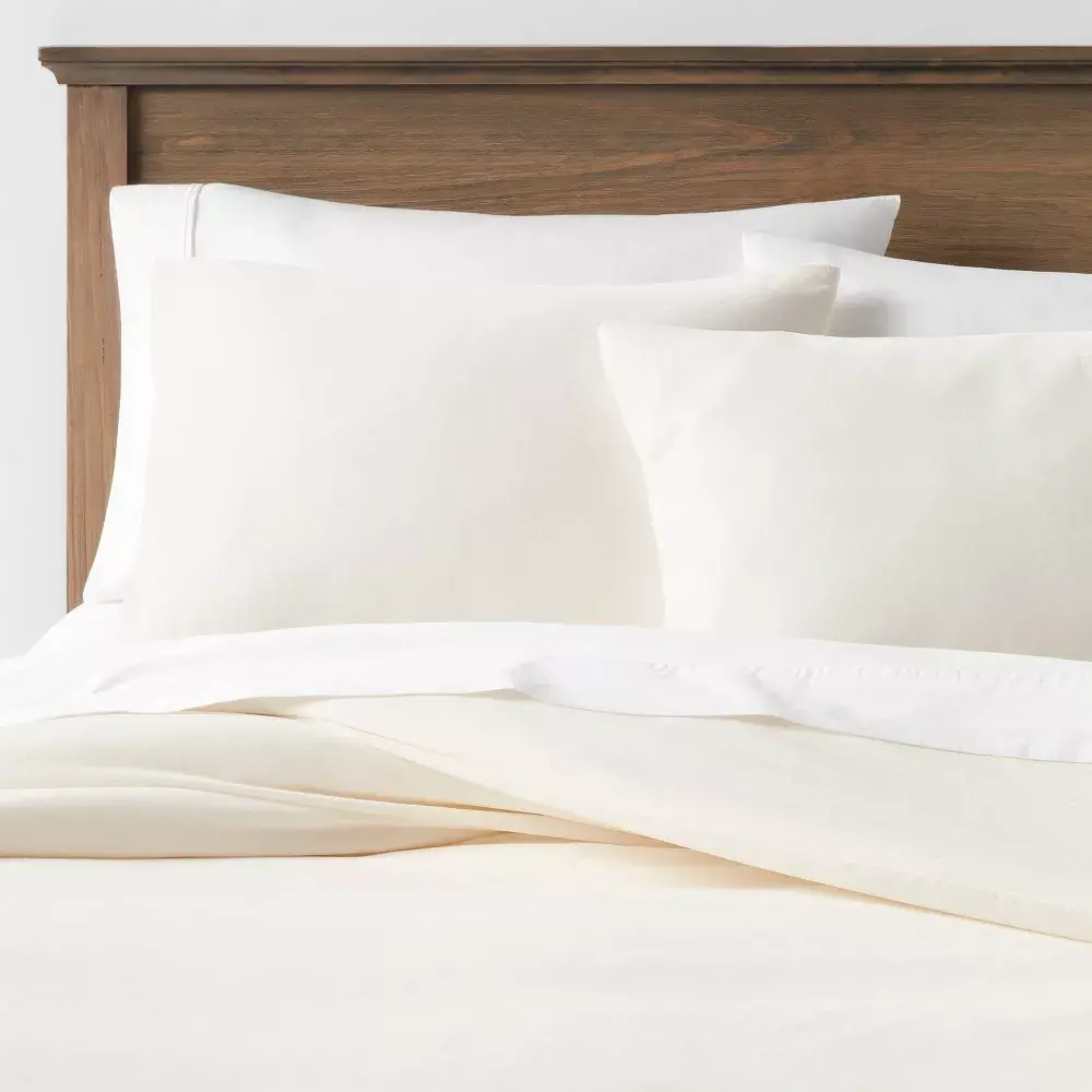 Lustrous Velvet Duvet Cover & Sham Set - Threshold