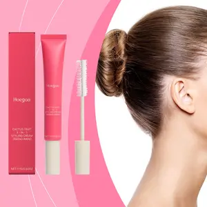 Cactus Fruit 3-In-1 Styling Cream Smoothing Stick, Unisex Hair Care, Hair Care Products, Nourishes and Styles, Includes Application Brush, Daily Use
