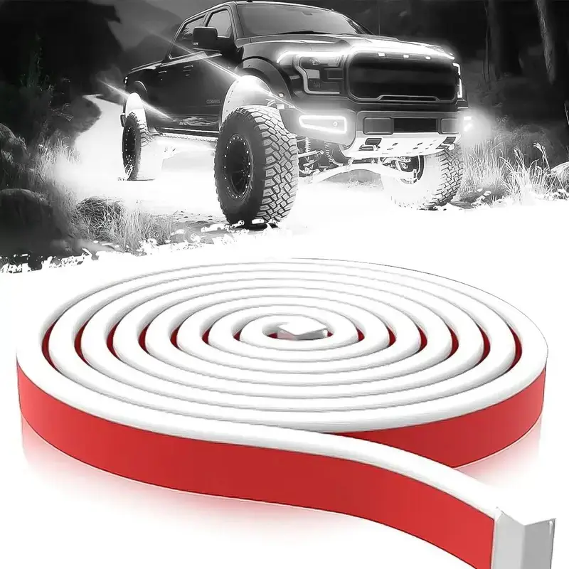 2026 New 71"High Brightness Automotive Hood Gap LED Strip-Ambient Lighting Package with Unique Daytime Running Light Design,Easy Installation,12V Eclipse Led Lights,Universal Engine Hood Decoration for Cars&SUVs