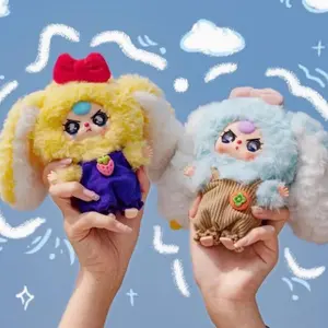 Baby Three-Macaron Bunny V2 Series Plush Pendent Blind Box