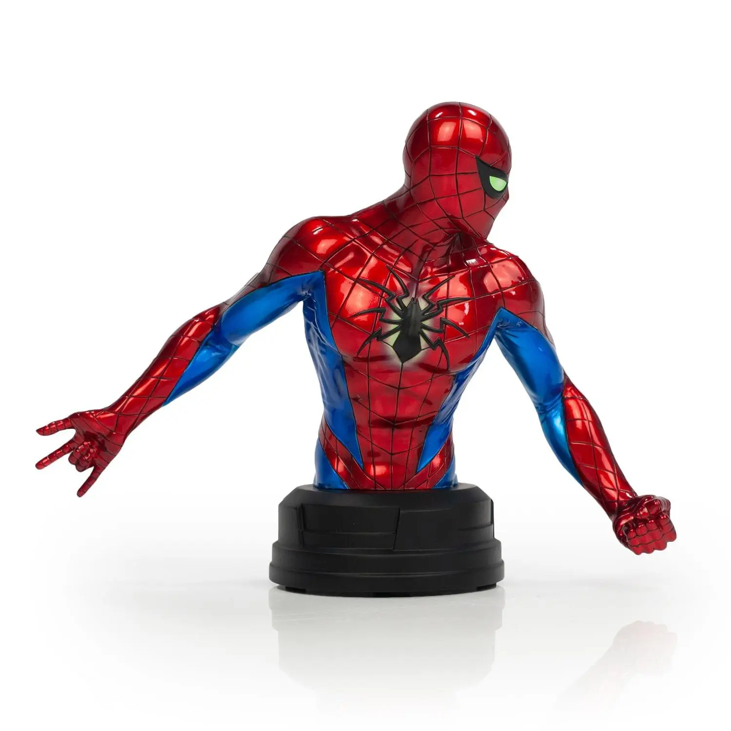 Marvel Spider-Man Collector Statue - Limited Edition, Gentle Giant, Metallic Polystone Figurine, 6-Inch Height, Spider-Man Mark IV Suit