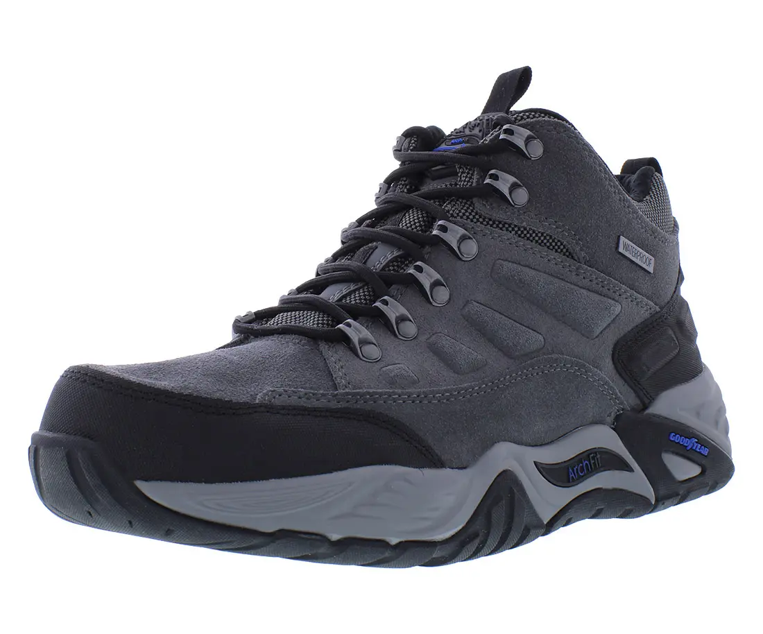 Skechers Women's Arch Fit Recon Romar Trail Footwear - Cushioned, Laced-Up for Outdoor Hiking, Walking