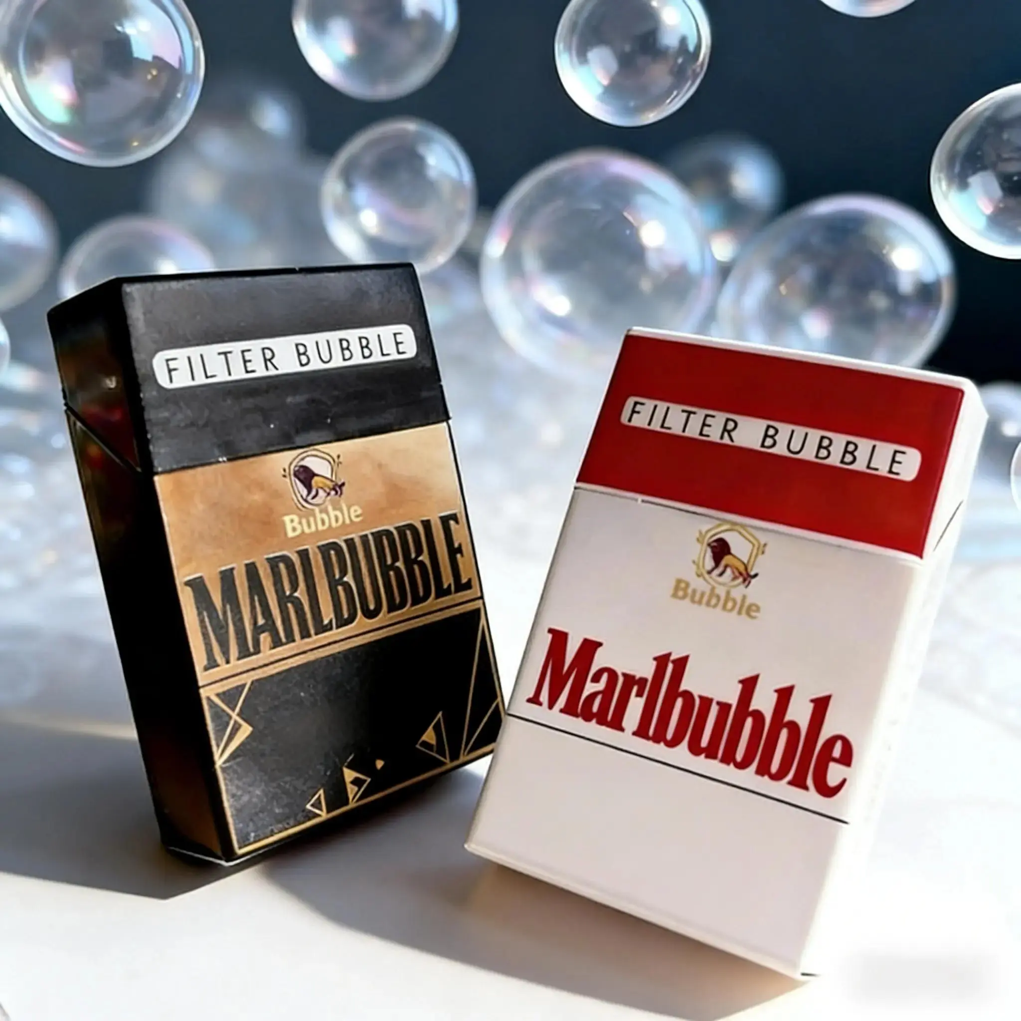 Novelty Fake Cigarette Bubble Blower Toy, Mini Bubble Sticks for Stress Relief & Relaxation, Birthday Christmas Party Gift for Adults