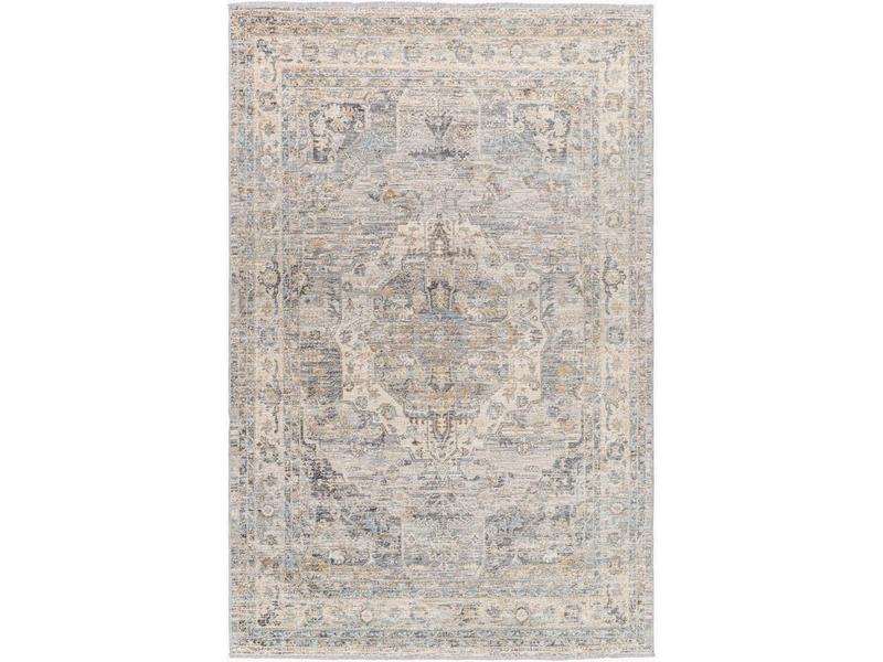 Livabliss CHG2317-710RD Non-Customised Single Rug, 7 ft. 10 in. Round Machine-Woven 100% Polyester Low-Pile Indoor Chicago-Style Home Decor Carpet