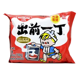Nissin Demae Ramen Instant Noodles with Sesame Oil 3.5 Oz (100 g)