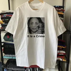 90S Sade Parody It Is A Crime Graphic Tee - Design & Printed In The USA