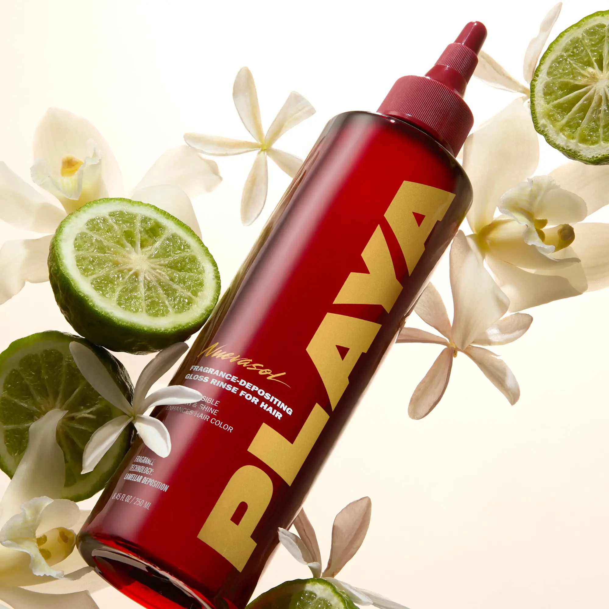 Nuevasol Fragrance-Depositing Gloss Rinse For Hair Haircare Castor Oil