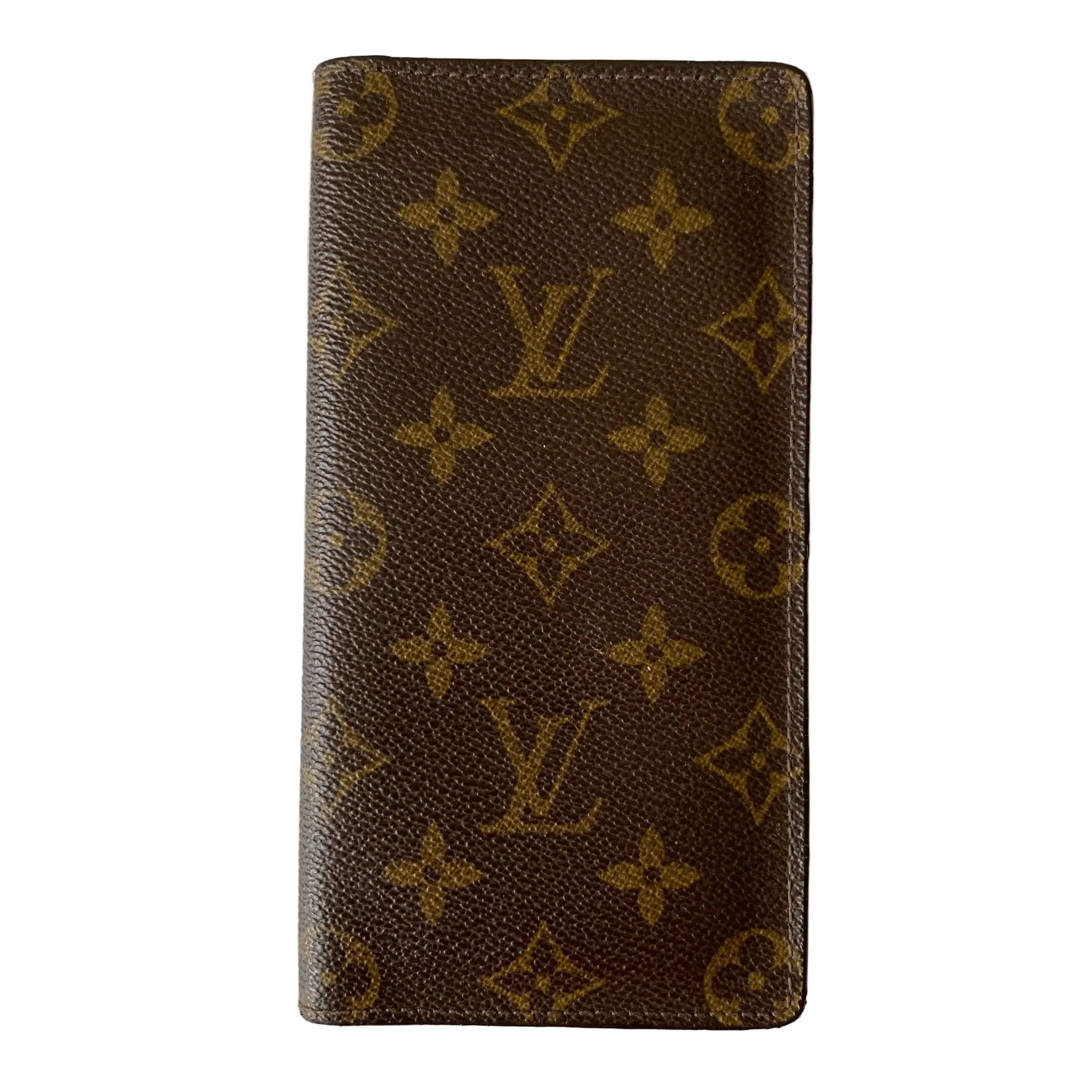 Pre-owned Louis Vuitton Wallet Small Leather Goods monogram card holder 884CT authentic with COA