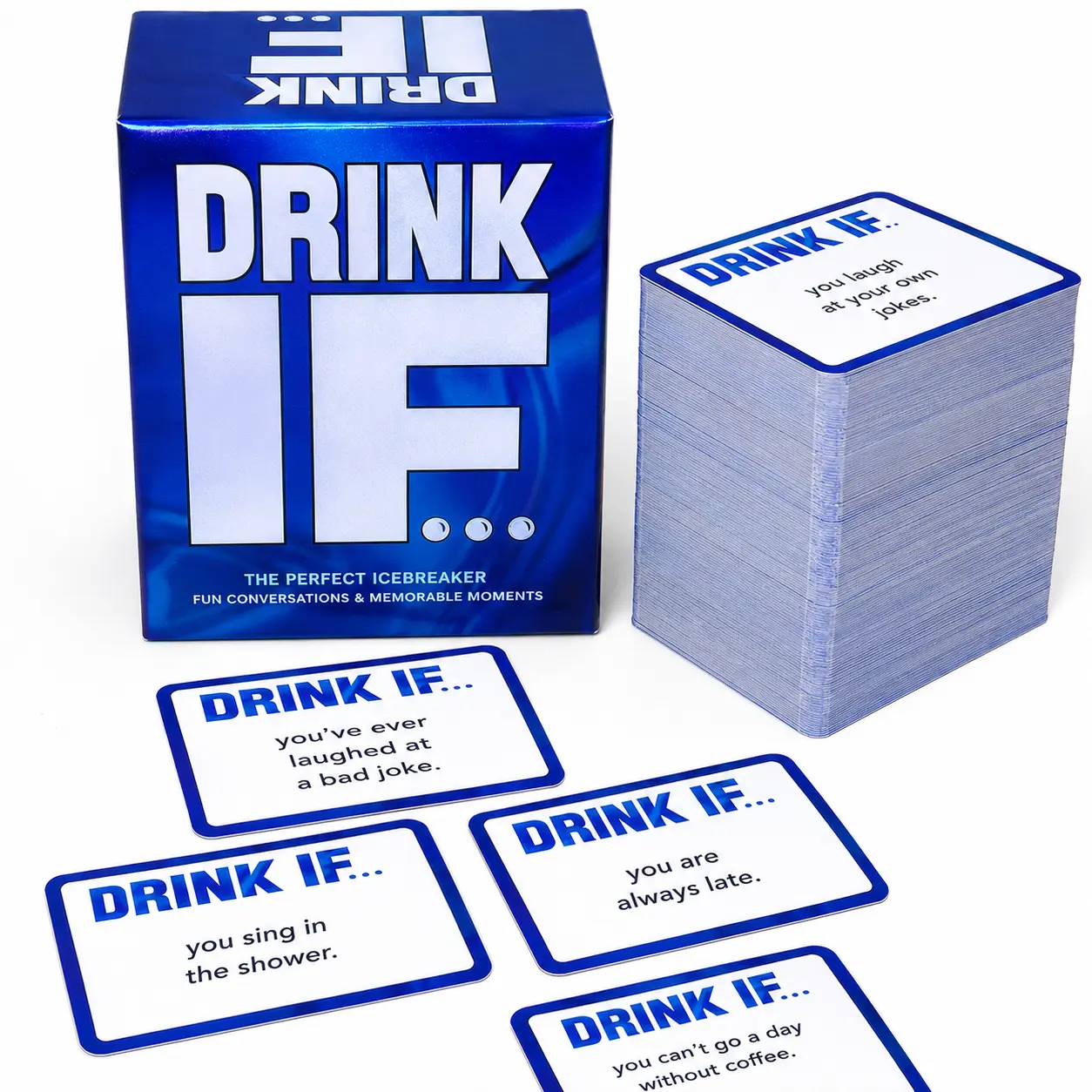 Drink IF... Drinking Game – 600 Hilarious Reasons to Drink – Outrageous adult party card game for friends and college students, perfect for fun parties and board game nights with your group