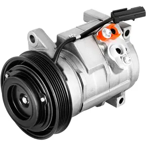 VEVOR CO 101290C (4L3Z19703AB) Universal Air Conditioner AC Compressor for 93 - 07 Ford Lincoln Mercury Thunderbird F150 4.2L 4.6L 5.4L 6.8L FS10 A/C Compressor Assembly 58129 57129 58165 57165VEVOR Super Brand Day
