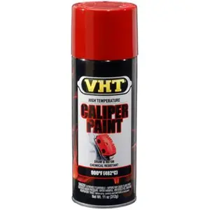 212 MAIN Vht SP731 True Red Spray Brake Caliper Paint Can - 11oz Heatproof High Temp Automotive Coating for Car Repair, Prevents Rust