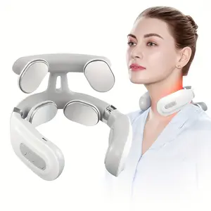 Portable Neck & Shoulder Massager - Deep Tissue Kneading with 4 Modes & 16 Intensity Levels, USB Rechargeable Ergonomic Design for Back & Neck Pain Relief, Relax Gift for Men & Women, Massagers for Neck And Back