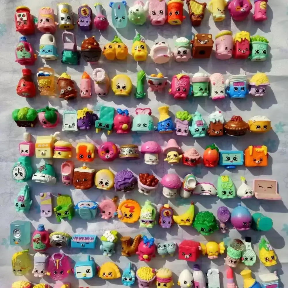 15Pcs new style Zomlings Anime Trash Dolls Action Figures 3CM Model Toy Kids Playing Superzings Garbage Doll Christmas Gift Sale