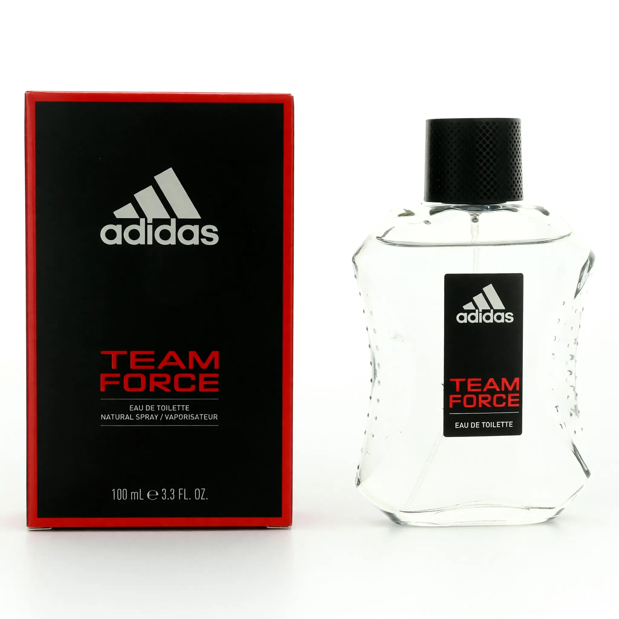 Adidas Team Force by Adidas, 3.4 oz EDT Spray for Men, Pineapple, Amber, Aldehydes, Cedar, 3 To 3.9 Fl Oz, Citrus, Men's Fragrance, 3.4Oz