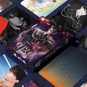 50 Pcs/Set Love And Deepspace Caleb Laser Card Xia Yizhou Personal Character Lomo Cards HD Photocard Fans Collection Gift