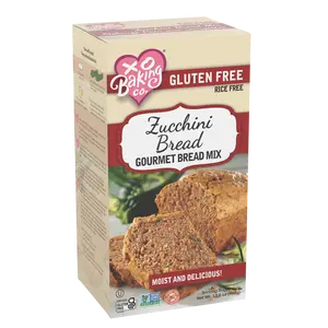 XO Baking Co. Gluten, Rice, Soy, and Dairy Free, Non-GMO Zucchini Bread Mix Deliciously Moist