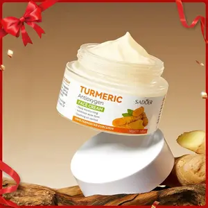 Turmeric Face Cream, Moisturizing Face Cream, Hydrating Nourishing Brightening Face Cream, Face Lotion for Women and Men, Hydrating Serum for Face, Daily Skin Care Product, Daily Moisturizing Blend, Face Moisturizer, Smooth, Hydrate Face Care Products