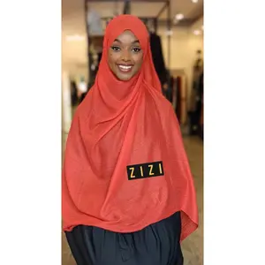 Classic Cotton Red Hijab in soft texture