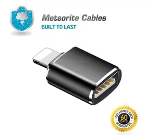 8Pin Male To USB Female OTG Adapter For iPhone/iPad/iPod