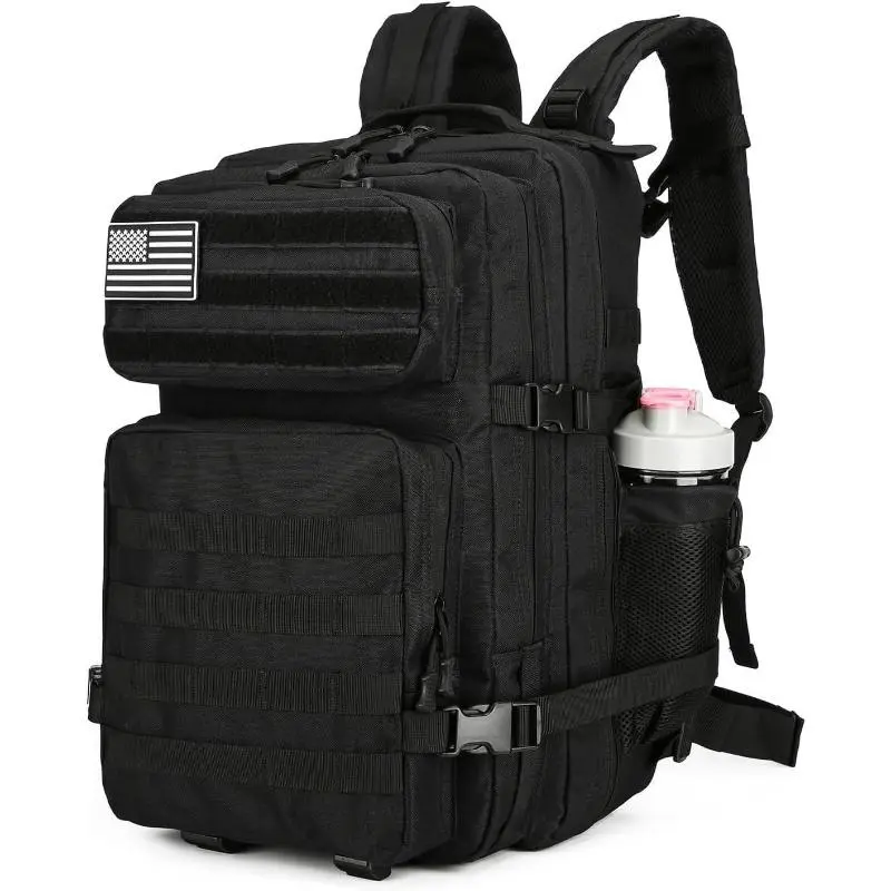 25L Military tactical backpack, backpack for men black small tactical assault bag 25L Military tactical backpack, backpack for men black small tactical assault bag