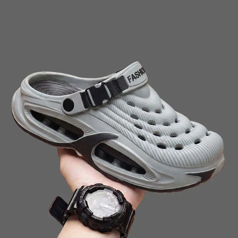 Men's & Women's Fashion Outdoor Thick-Sole Non-Slip Odor-Resistant Durable Quick-Dry Soft Beach Footwear, All-Season Casual Shoe & Slipper