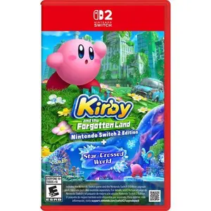 Kirby And The Forgotten Land - Nintendo Switch 2 Edition + Star-Crossed World for Nintendo Switch 2  [VIDEOGAMES]