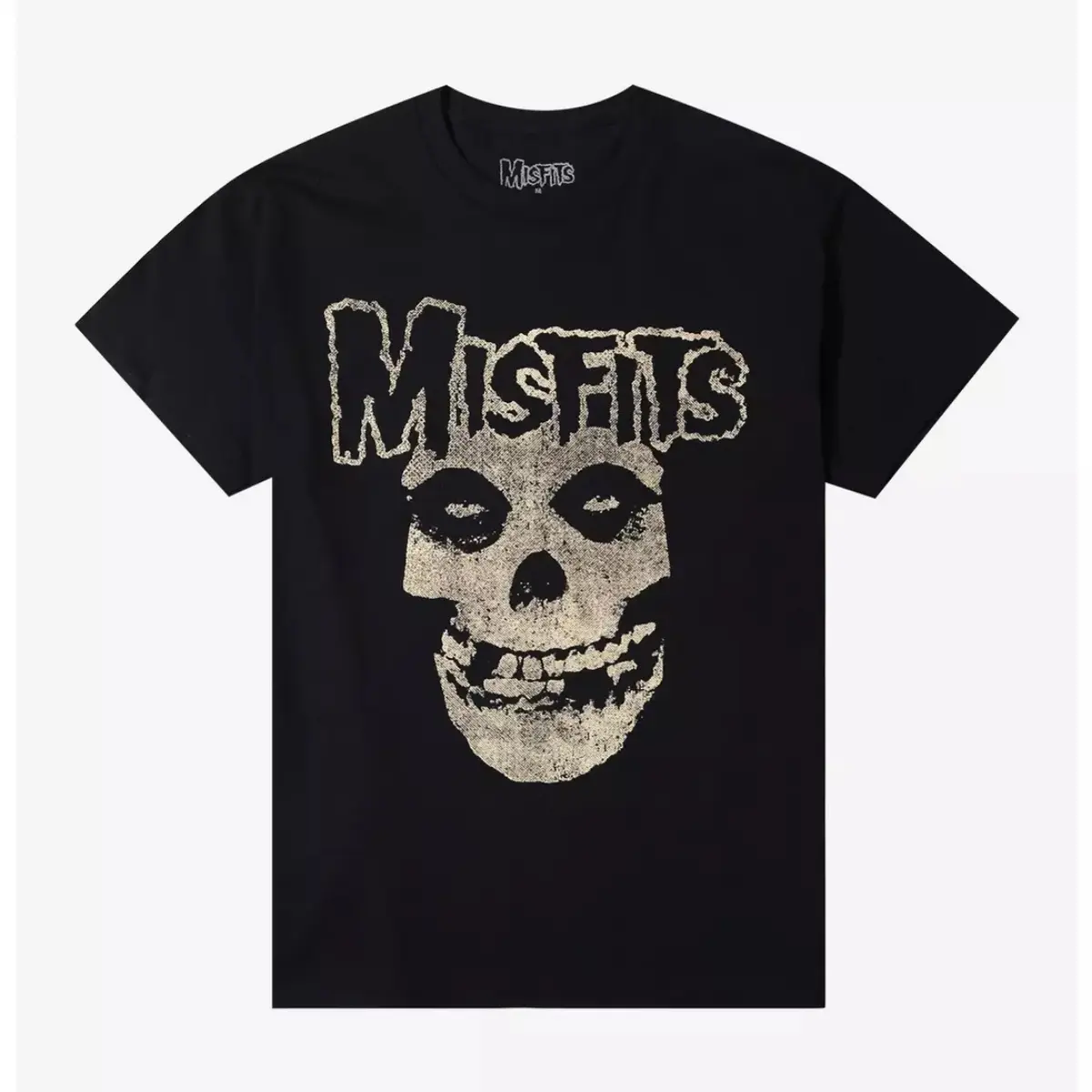Misfits Fiend Skull Logo T-Shirt Women's Oversize 100% Cotton Breathable Tee Top Fashion Gift for Friends & Family