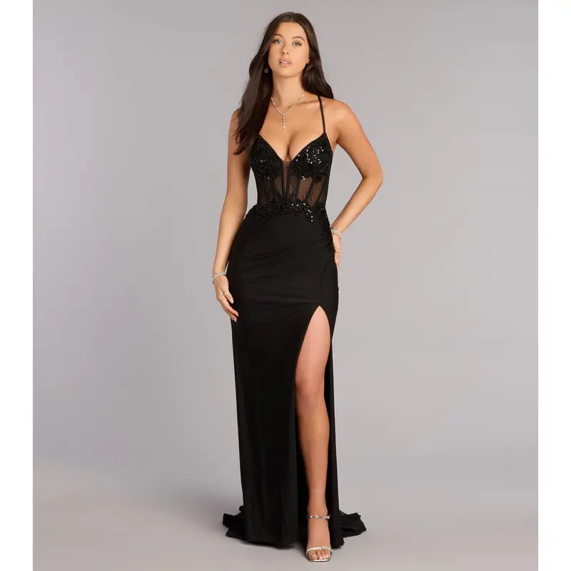 open lace back dress Giada Scarf-Detail Midaxi Dress in Ivory