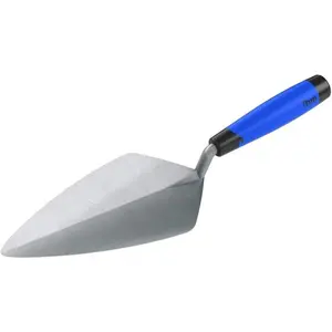 72-539 Brick Trowel Keystone Forged 10-inch Narrow London Comfort Handle