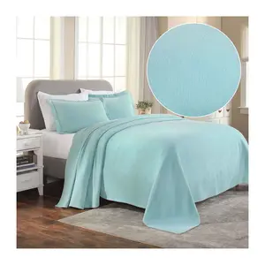 Superior Paisley Cotton Bedspread Set King