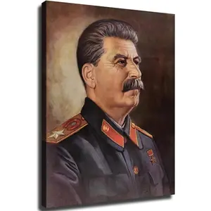 Joseph Stalin Portrait Poster Canvas Wall Art Mural Picture Print Modern Framed Decor Room Photo Ornaments Decoration Artistic