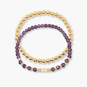 Makenna Birthstone Bracelet Set