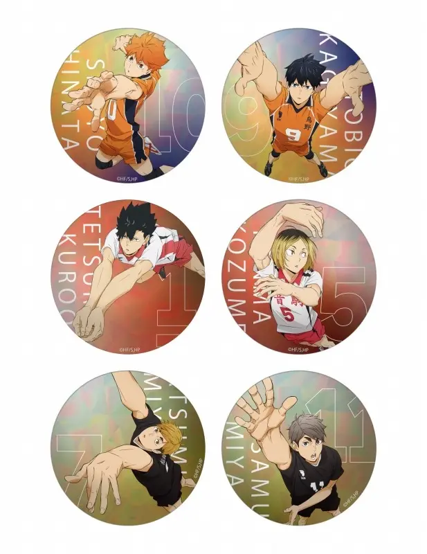 Haikyu!! Hologram Can Badge - Random 1