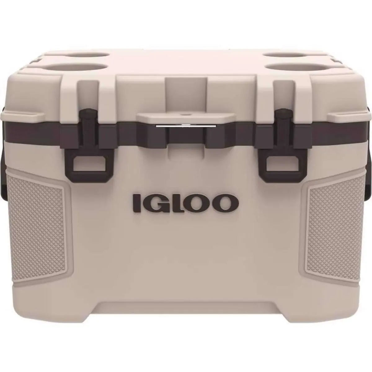 Igloo Trailmate Hard Cooler, 50 qt., Tan, Model 8105955, for Sports & Outdoor Camping Hiking Camp Kitchen Use