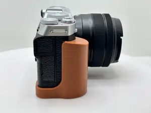 Ergonomic Hand Grip for Fujifilm X-M5-Brown Improved Handling - Stability