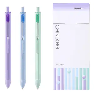 Gel Pens, Cute Pens, Medium Point 0.5mm Pen, Black Ink Pens for Journaling, Aesthetic Pens, Gel Pens, Retractable Gel Pens, Stationery Office Supplies, Writing Pen, Office Supplies, School Supplies, Gel Pen Set
