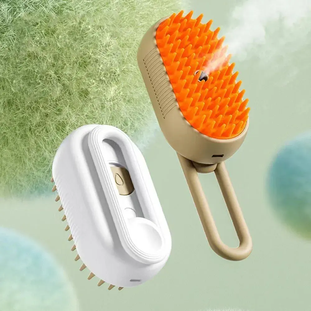 Pampets 3 in 1 Electric Spray and Steam Brushes