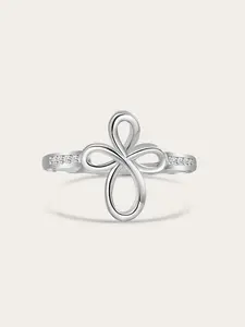 Covenant Bloom 18K Cross Ring for Women