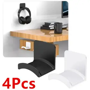 Earphone Stand Holder, Headphones, Durable Earbud Organizer, Earbud Storage, Space-Saving Design, Ideal for Home & Office Use, Enhances Cable Management, Accessories
