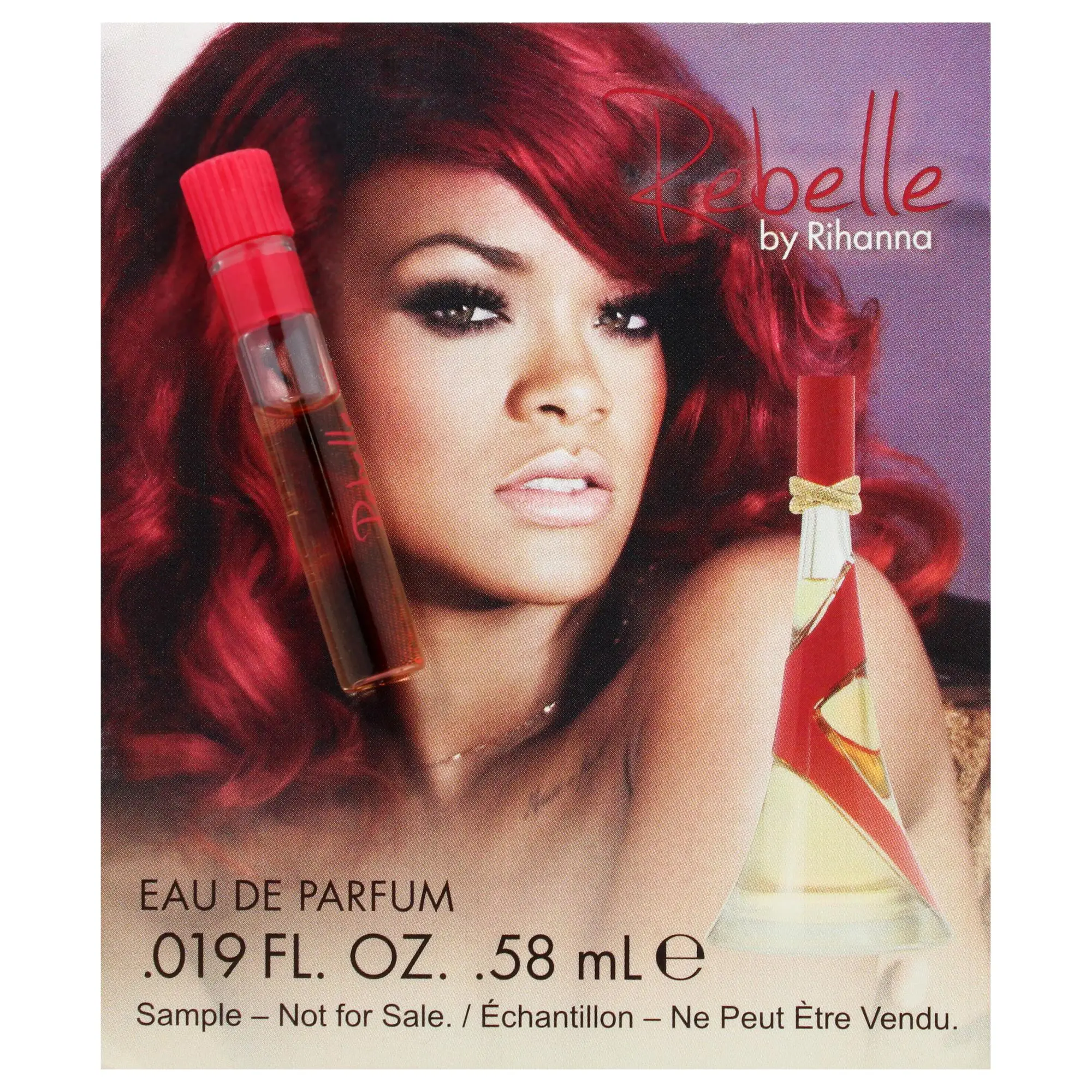 Rebelle by Rihanna Women's EDP Fragrance Spray - 0.58 ml Compact Format Vial Sample, Distinctive Captivating Scent